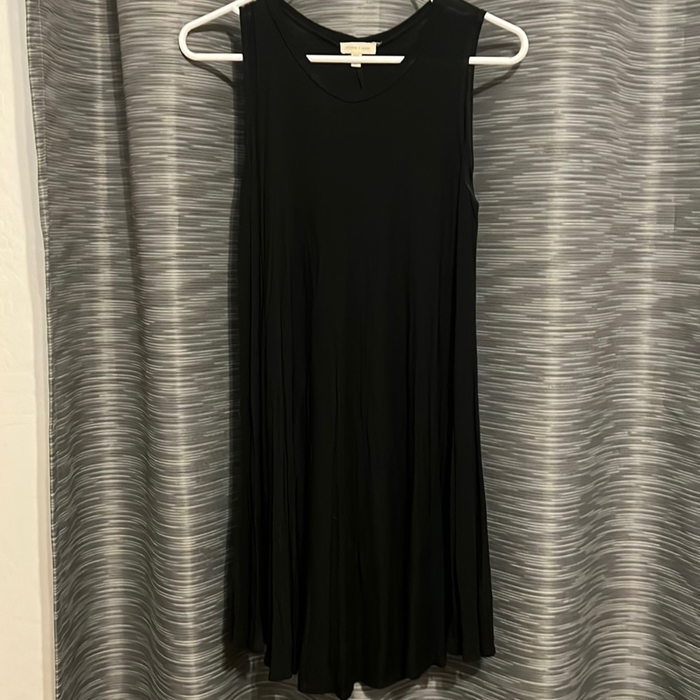 Black flowy tank dress from Urban Outfitters